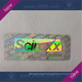 Void multi channel tamper evident customized hologram sticker one time use seal label